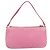 PRADA Accessory Pouch Nylon Pink Silver Auth 178018 Silvery - view 2