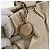 Céline Borsa CELINE in pelle 2way Oro Autentica bs34804A D'oro - vista 19