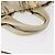 Céline Borsa CELINE in pelle 2way Oro Autentica bs34804A D'oro - vista 8