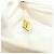 Bolsa Tote CHANEL em couro envernizado Marfim Ouro CC Auth bs34540 Dourado Cru - vista 12