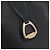 Céline Borsa a Spalla CELINE in Pelle Nera e Oro Auth bs34916 Nero D'oro - vista 18