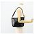 Borsa a Spalla LOEWE Anagram in Pelle Nera e Oro Auth 177548 Nero D'oro - vista 19