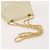Borsa a Spalla con Catena BALLY in Pelle 2 Set Viola Bianco Auth am11367 Porpora - vista 5