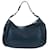 Céline Borsa CELINE in pelle blu navy e oro Auth SW1962V D'oro - vista 3