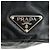 Sac à main PRADA en cuir noir argenté Auth 162511V - vue 14
