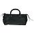 Sac à main PRADA en cuir noir argenté Auth 162511V - vue 2
