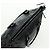 Sac à main PRADA en cuir noir argenté Auth 162511V - vue 6