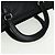 Sac à main PRADA en cuir noir argenté Auth 162511V - vue 7