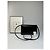 Vintage Givenchy Paris Flap Shoulder Bag aus schwarzem Leder mit 4G-Logo - Ansicht 2