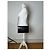 Vintage Givenchy Paris Flap Shoulder Bag aus schwarzem Leder mit 4G-Logo - Ansicht 3