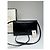 Vintage Givenchy Paris Flap Shoulder Bag aus schwarzem Leder mit 4G-Logo - Ansicht 8