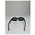 Lunettes de soleil vintage Yves Saint Laurent noires et dorées avec logo YSL - vue 4