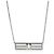 Pendente Tiffany T Horizontal Bar in oro bianco e diamanti Tiffany & Co.