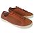 Sneakers Tory Burch Perforated in pelle e camoscio - Arancione