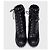 Alexander McQueen Black Leather Ankle Boots Sz.39 pre-owned - view 2