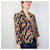 Yves Saint Laurent Variation Jacke mit geometrischem Harlekin-Print Mehrfarben  - Ansicht 4