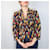 Yves Saint Laurent Variation Jacke mit geometrischem Harlekin-Print Mehrfarben  - Ansicht 5