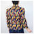 Yves Saint Laurent Variation Jacke mit geometrischem Harlekin-Print Mehrfarben  - Ansicht 6