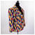 Yves Saint Laurent Variation Jacke mit geometrischem Harlekin-Print Mehrfarben  - Ansicht 8