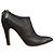 Botines de cuero Alaïa Castaño