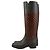 Botas Salvatore Ferragamo Raphael de couro e borracha Marrom