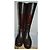 Botas Salvatore Ferragamo Raphael de couro e borracha Marrom - vista 4