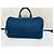 Chanel Borsa Boston in denim blu - vista 4