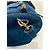 Chanel Borsa Boston in denim blu - vista 6