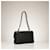 Borsa Chanel Classic Flap in Pelle Martellata Nera Nero - vista 5