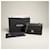 Borsa Chanel Classic Flap in Pelle Martellata Nera Nero - vista 8