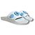 Burberry Furley Ciabatte in gomma blu Bianco - vista 2