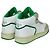 Saint Laurent SL 80 Sneakers alte in pelle e scamosciato Bianco Verde Grigio - vista 4
