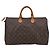 Louis Vuitton Vintage Monogram Canvas Speedy 40 Duffle Bag Braun
