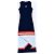 Vestido Loewe Tank largo de algodón sin mangas con rayas Blanco Naranja Azul oscuro - vista 2