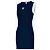 Vestido Loewe Tank largo de algodón sin mangas con rayas Blanco Naranja Azul oscuro - vista 7