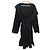 Autre Marque Abrigo con capucha de lana Mossa PLAIN PEOPLE Negro
