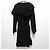 Autre Marque Abrigo con capucha de lana Mossa PLAIN PEOPLE Negro - vista 2