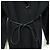 Autre Marque Abrigo con capucha de lana Mossa PLAIN PEOPLE Negro - vista 7