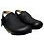 Loewe Black Grained Leather Anagram Clogs - view 10