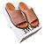 Ciabatte Loewe in pelle Tan Arancione - vista 12