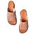 Ciabatte Loewe in pelle Tan Arancione - vista 13