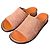 Ciabatte Loewe in pelle Tan Arancione - vista 4