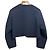 Autre Marque Chaqueta Ballsey Square Quilt Dobby sin cuello Negro - vista 2