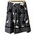 Autre Marque Falda a la rodilla M'S GRACY Hanagara Flocky Print Castaño