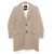 Autre Marque Abrigo Chester de lana Drawer Beige Camello