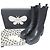 Botas Chelsea de piel Max Mara WEEKEND Negro