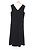 Autre Marque Vestido acampanado Diagram Escargot Negro