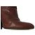 Autre Marque Botas curtas de couro Michel Vivien Marrom - vista 13