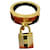 Hermès Anillo para pañuelo Kelly Dorado Gold hardware Metal