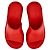 Salvatore Ferragamo Sandali Platform Rossi Rosso - vista 10